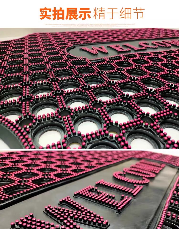 Lace injection molded pad details Picture