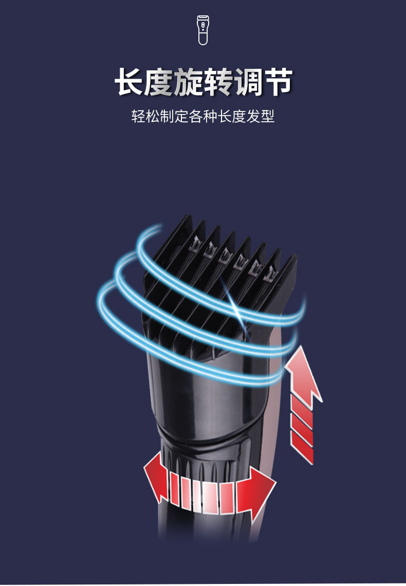 DSP丹松电动理发剪套装 家用宝宝可充电专业油头电推剪光头修鬓角