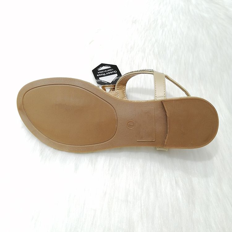 New product online glitter sandals flat sandals平底凉拖鞋详情图5