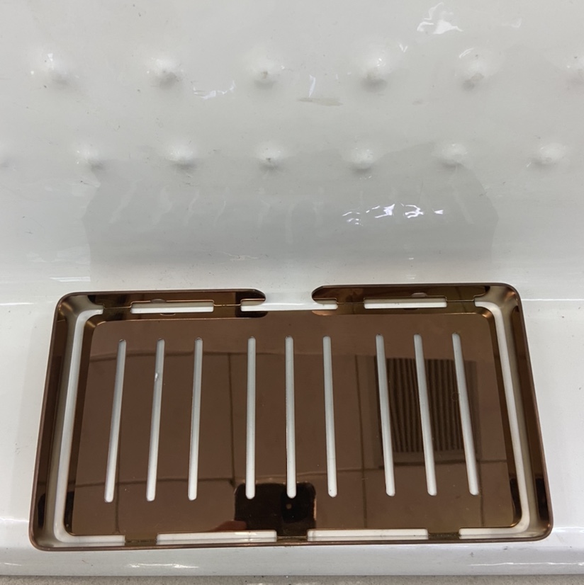 浴室不锈钢 香皂盒肥皂架免打孔置物架壁挂式创意沥水皂网皂碟详情图1