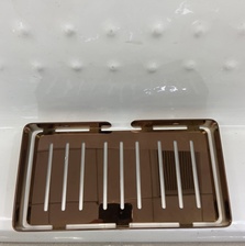 浴室不锈钢 香皂盒肥皂架免打孔置物架壁挂式创意沥水皂网皂碟