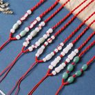 5厘玛瑙手工编织项链绳男女款122