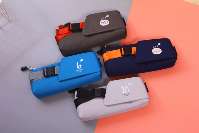 Boys simple pencil bag stationery bag nylon Oxford cloth bag pencil bag thumbnail