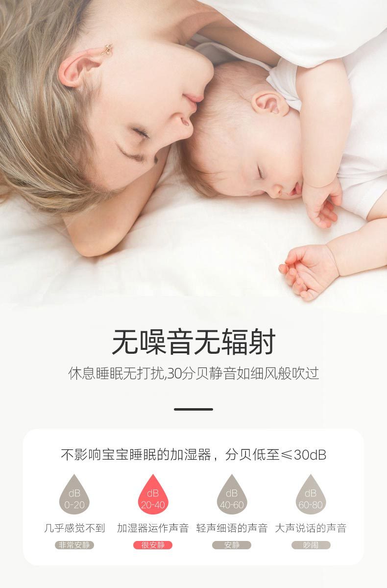 家用精油香薰机加湿器150ml七彩夜灯静音超声波香薰机详情图7