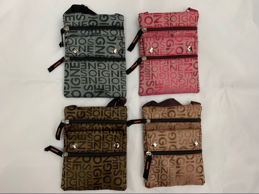 男女通用提花料斜挎包单肩包证件包手机零钱包