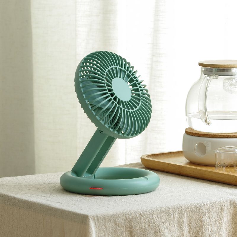 Xiao O table fan, desktop folding fan, usb charging circulating fan, mini handheld portable, street stall lazy person's electric fan detail image 3