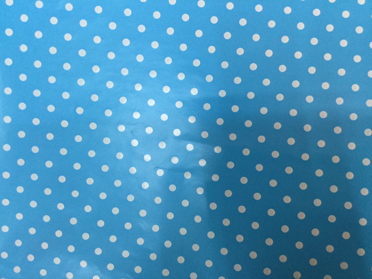 Sky blue wrapping paper