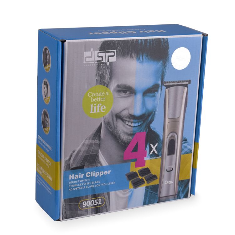 DSP Dansong electric bald clipper rechargeable silent razor set electric shears oil head carving model Item Picture