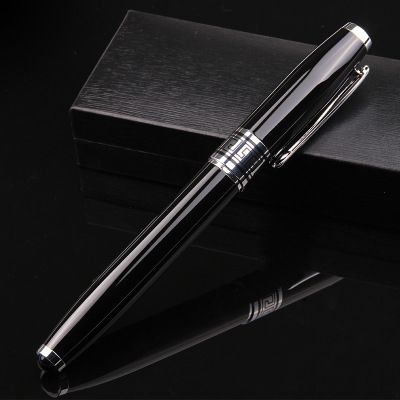 Kayroshi pluma de regalo oficina comercio exterior venta caliente tipo de negocio pluma de regalo de metal pluma de metal neutra lápiz de agua negro bolígrafo de firma bolígrafo de perla al por mayor detail image 2