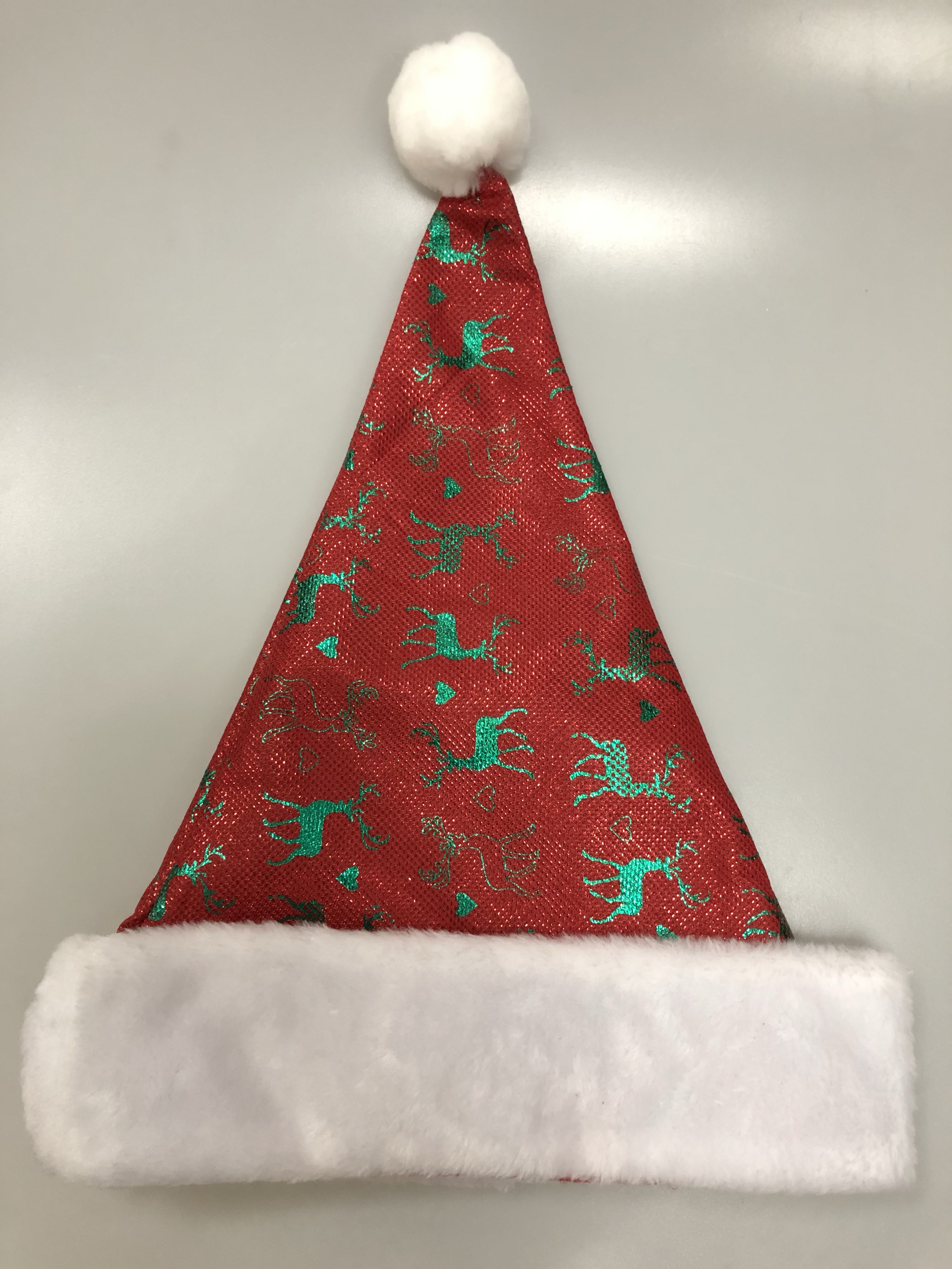 Shiny silk deer flanged hat details Picture