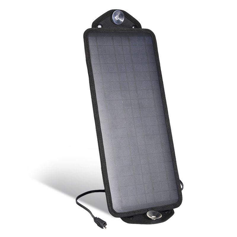 Portable solar car charger 10W18V outdoor emergency solar charging plate new full figure