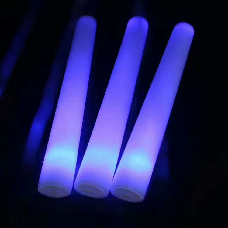6档发光海绵棒 LED发光棒闪光泡沫棒海绵荧光棒酒吧演唱会道具详情6
