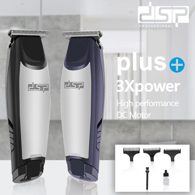 DSP丹松电动理发器 不锈钢牛头刀片光头油头渐变造型电推剪推子
