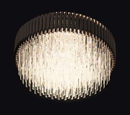 Project Hotel villa crystal chandelier ceiling luxury LED headlights thumbnail