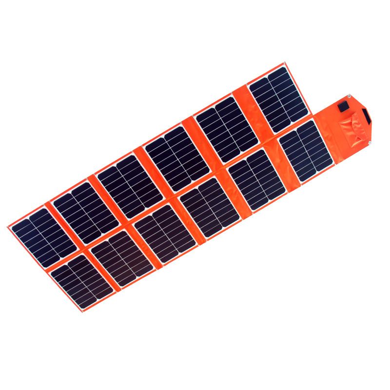 180WPET太阳能折叠充电器 户外露营应急电源充电板详情图2