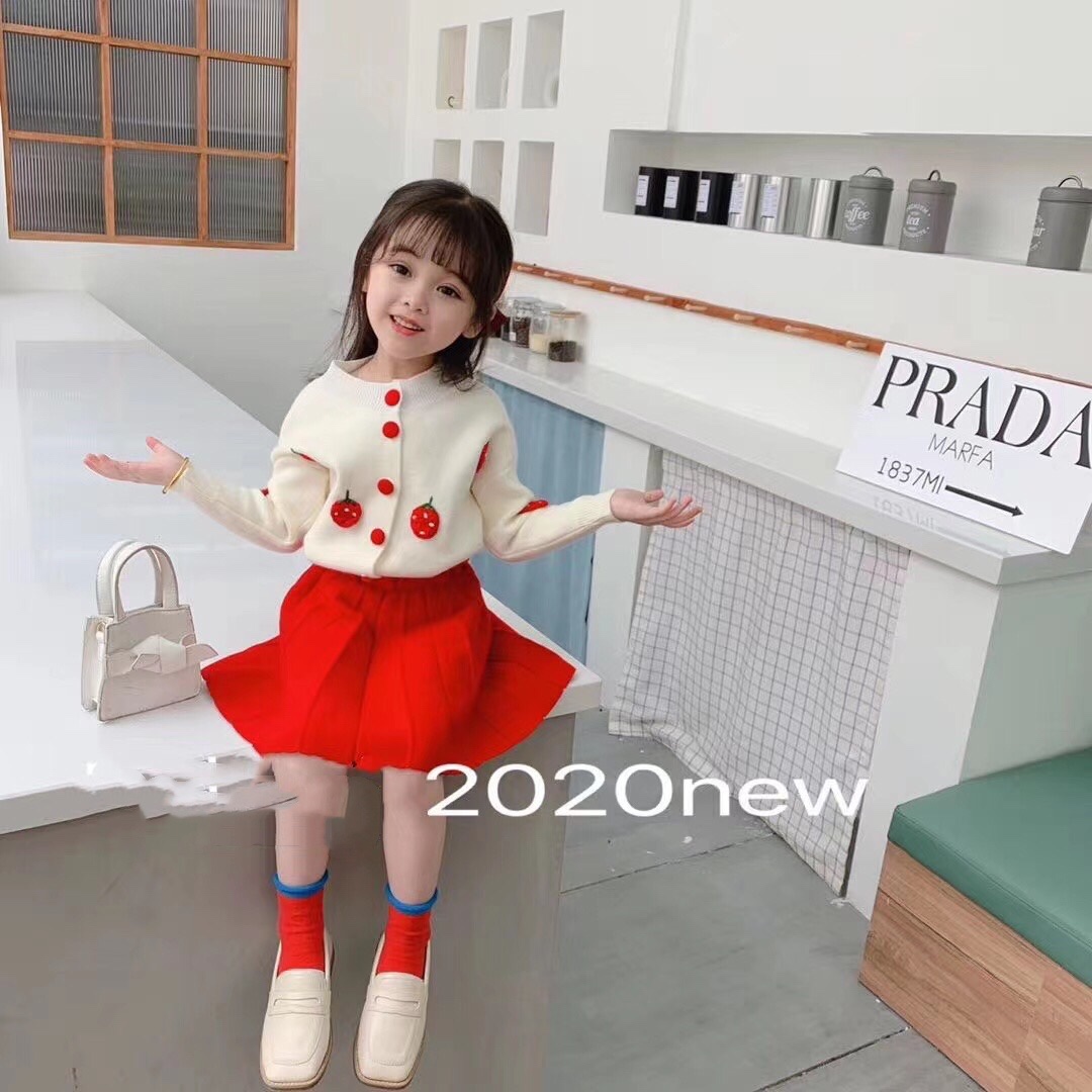 草莓🍓毛线套装产品图