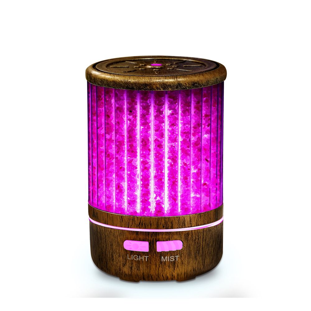 New natural mineral salt aroma diffuser, Amazon essential oil diffuser, LED smart light aroma diffuser and humidifier gift Item Picture