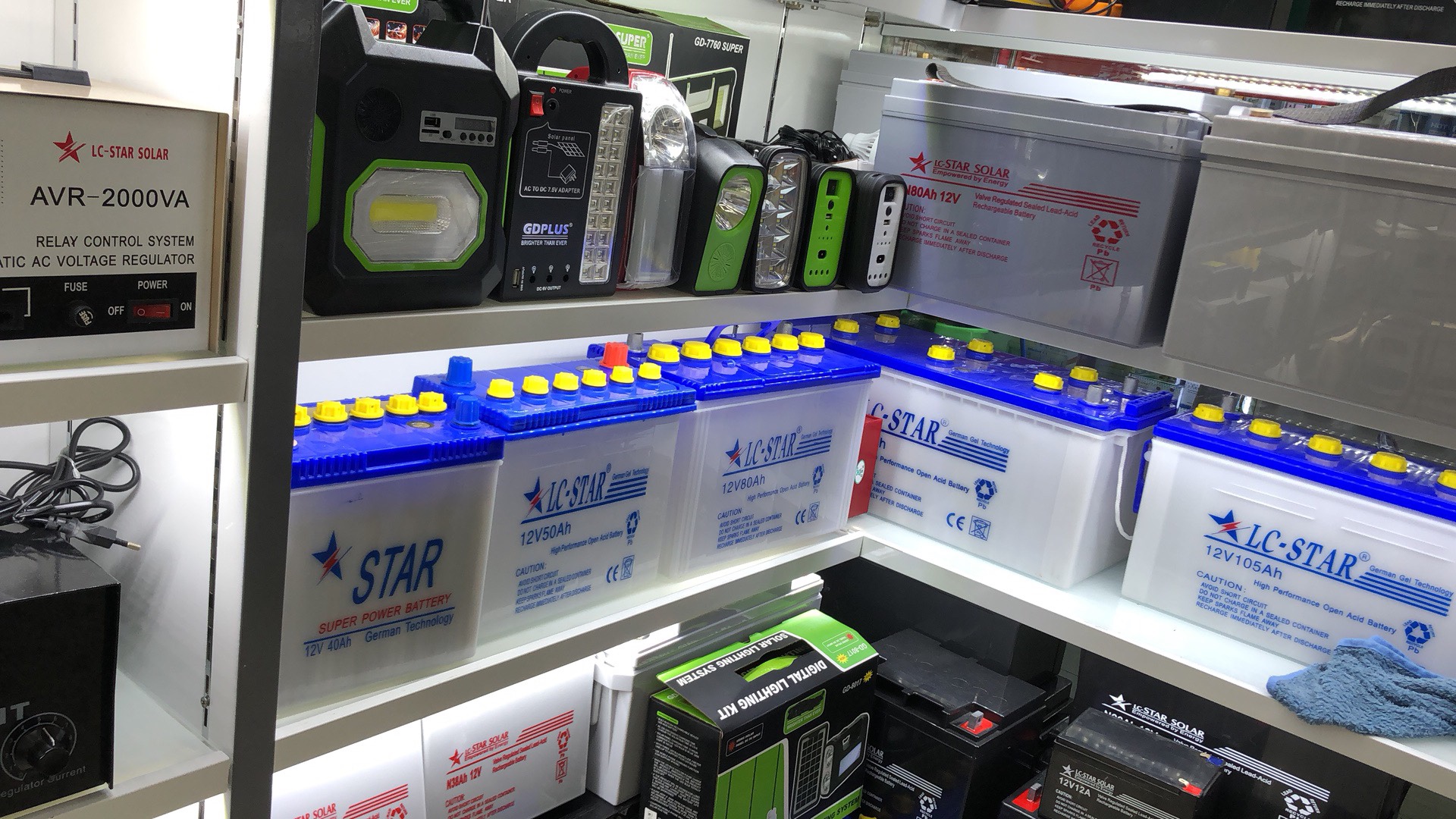 12V50AH high performance open Acid battery details Picture