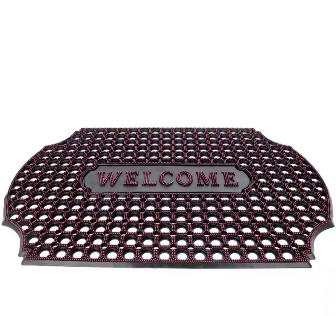 Lace injection molded pad