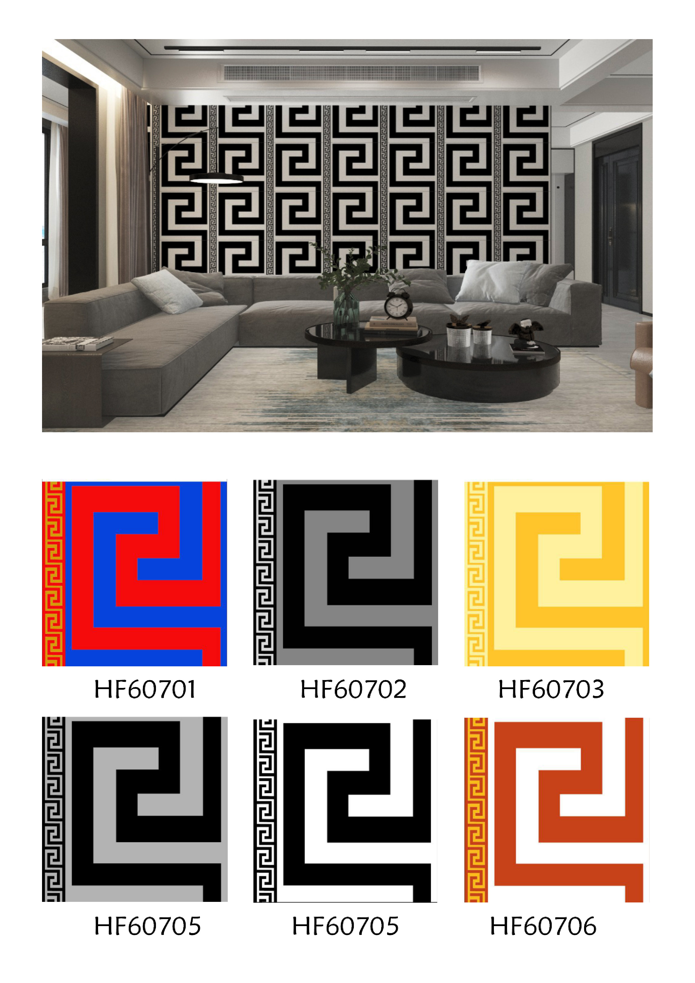 wallpaper, PVC wallpaper, PVC 3D wallpaper wall cover detail image 14