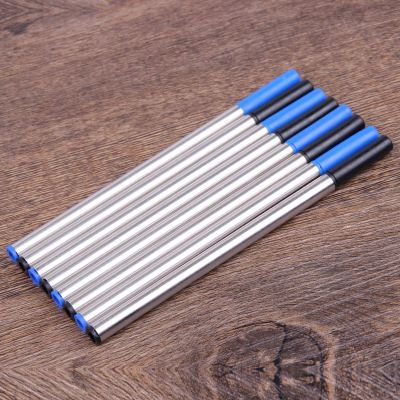 凯路仕礼品笔业 办公德国油墨0.5mm金属中性笔芯通用规格黑色蓝色金属宝珠笔签字笔芯