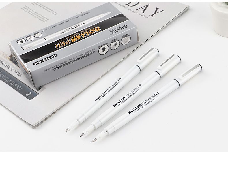 Baok BK105 carbon Pen 0.5mm beads/Ballpoint/signature pen detail image 9