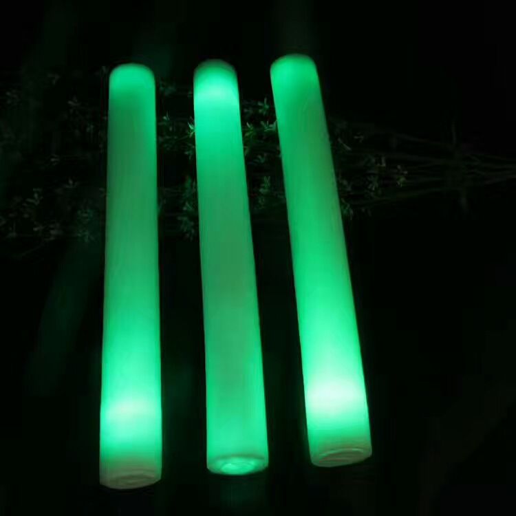 6档发光海绵棒 LED发光棒闪光泡沫棒海绵荧光棒酒吧演唱会道具详情3
