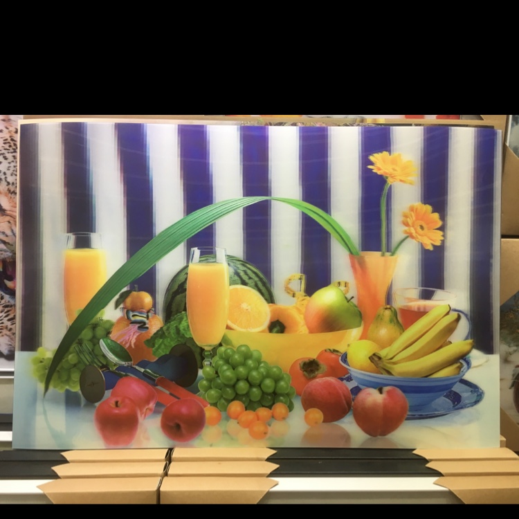 4060 5D Three-Dimensional Painting Decorative Cartoon Specification drawing