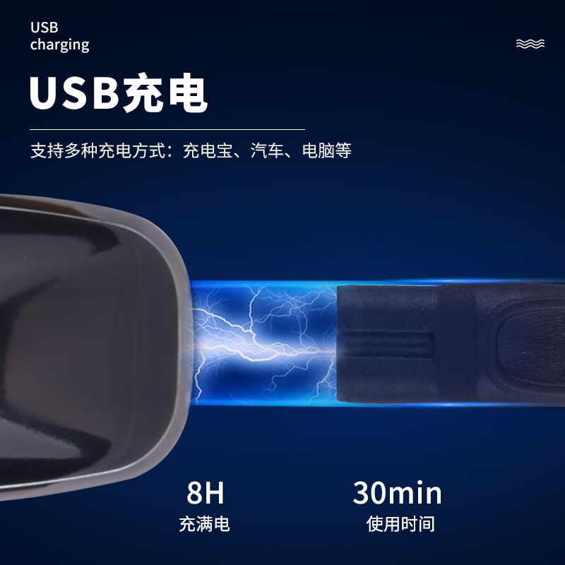 剃须刀/往复剃须/刮胡刀白底实物图