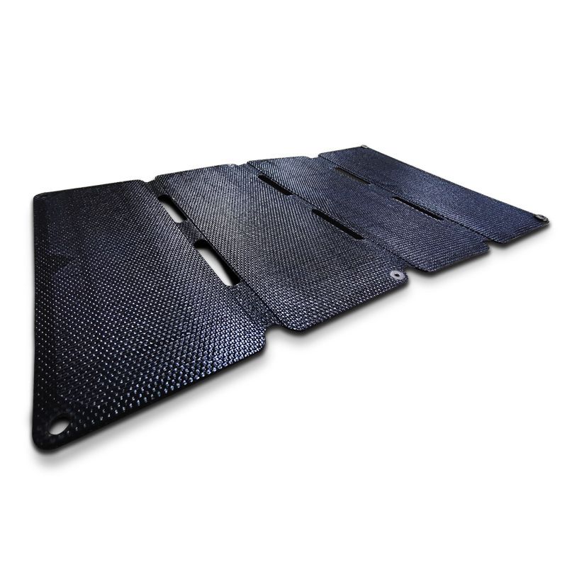 10W single crystal ETFE integrated laminated solar folding pack 5V2A outdoor waterproof phone charging Application Scenario