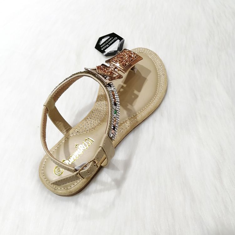 New product online glitter sandals flat sandals平底凉拖鞋详情图4