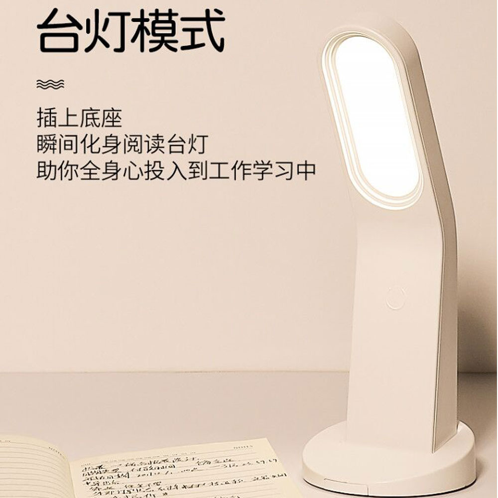 Simple multi-functional eye-protecting desk lamp, usb reading wonder, stepless dimming, portable handheld LED magnetic wall lamp detail image 6