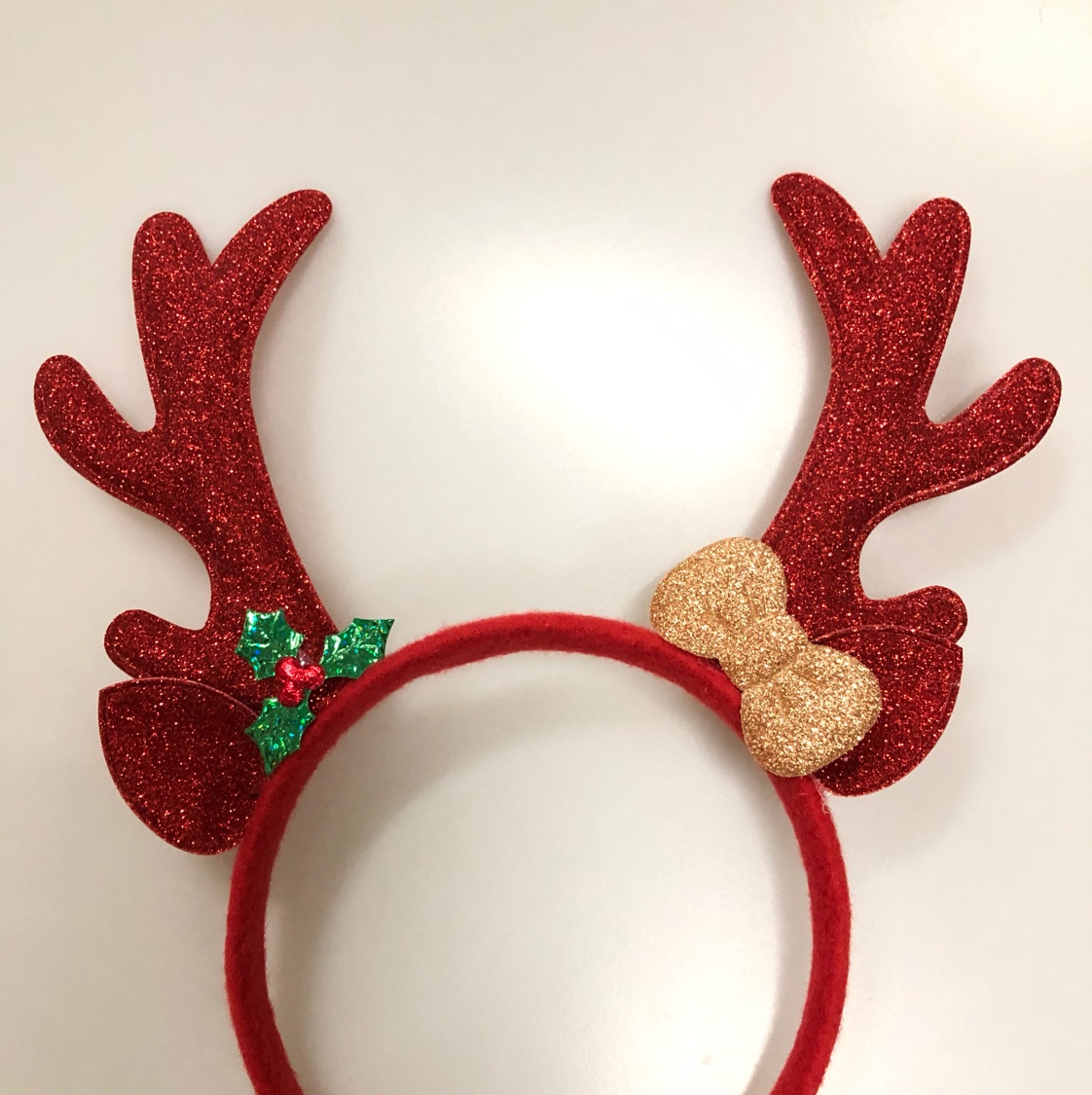 Christmas antler headband