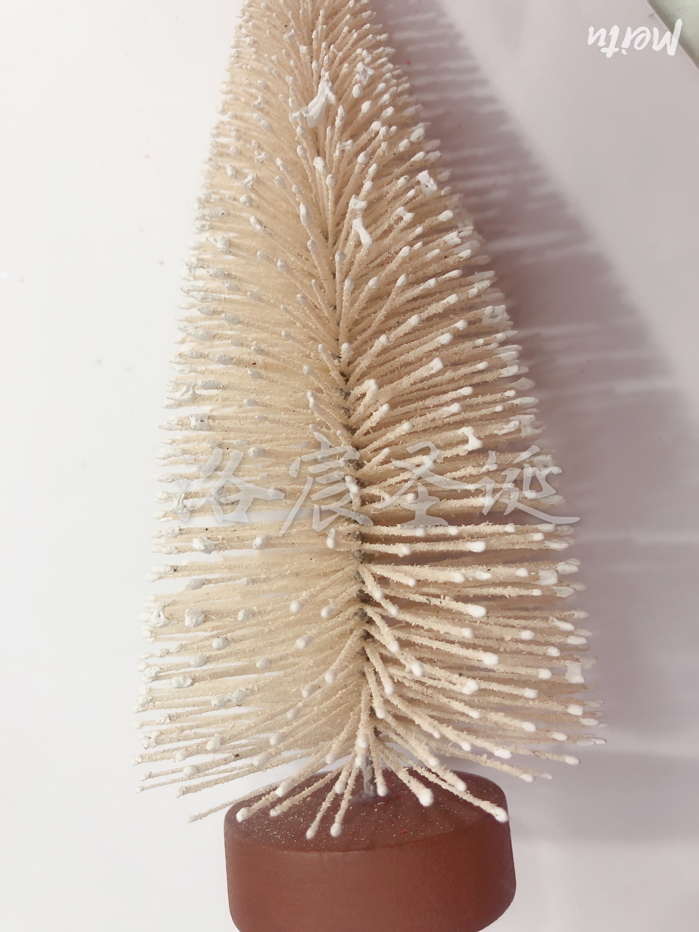 Christmas Gift Christmas Tree Small Rice White Flocking Tree Specification drawing