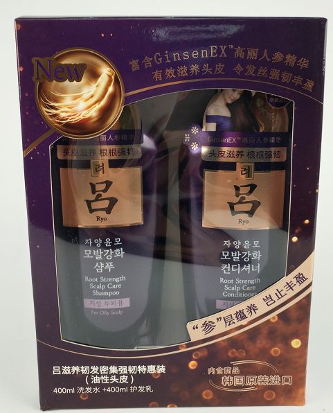 吕滋养韧发密集强韧特惠装 (油性头皮)400+400ml