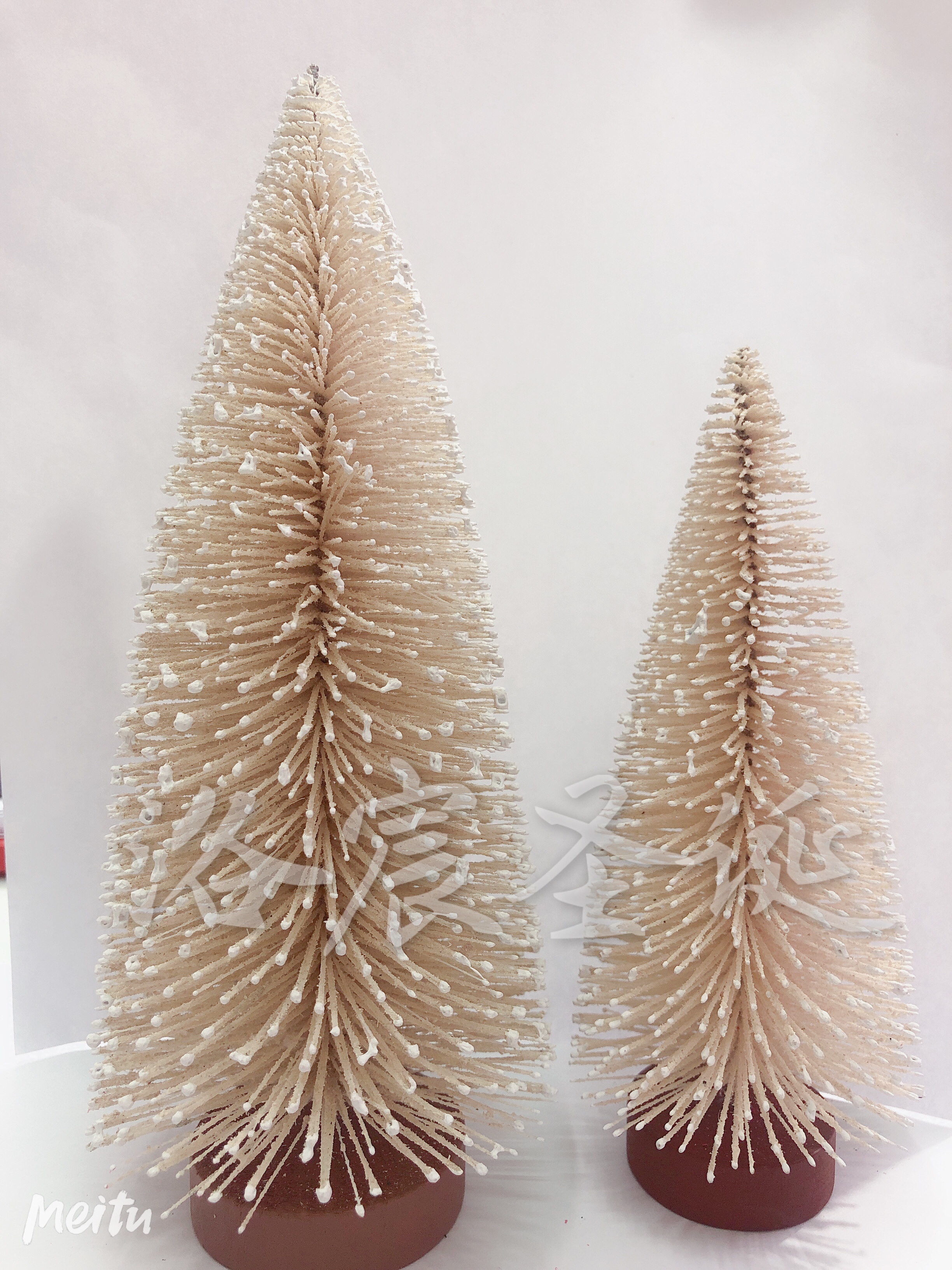 Christmas Gift Christmas Tree Small Rice White Flocking Tree details Picture