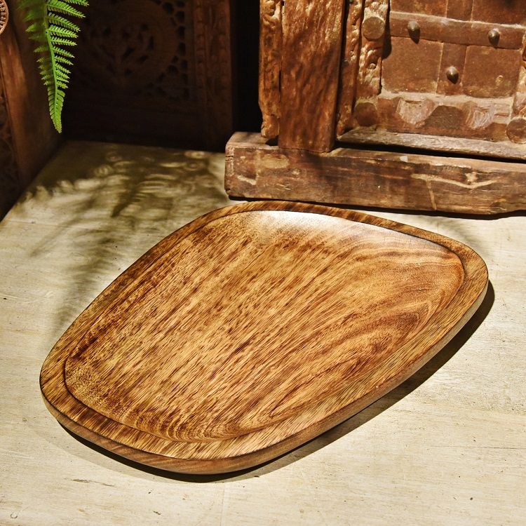 芒果木异形托盘 大产品图