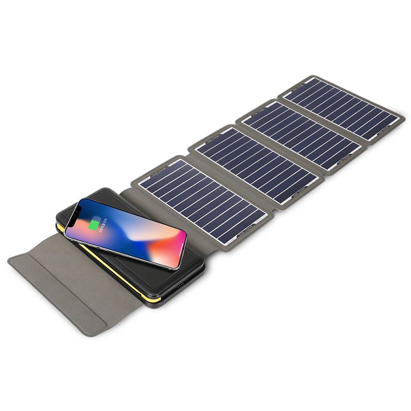 10W Solar Charger Wireless Solar Charger Treasure 10,000 MA mobile power charging