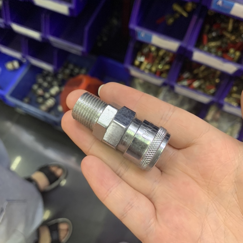 Air compressor parts 3-inch external thread small head