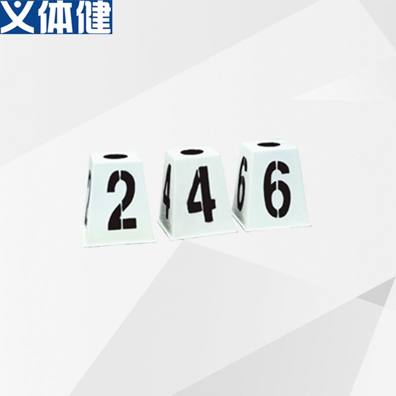 HJ-K141会军体育义体健玻璃钢制道次墩详情图1