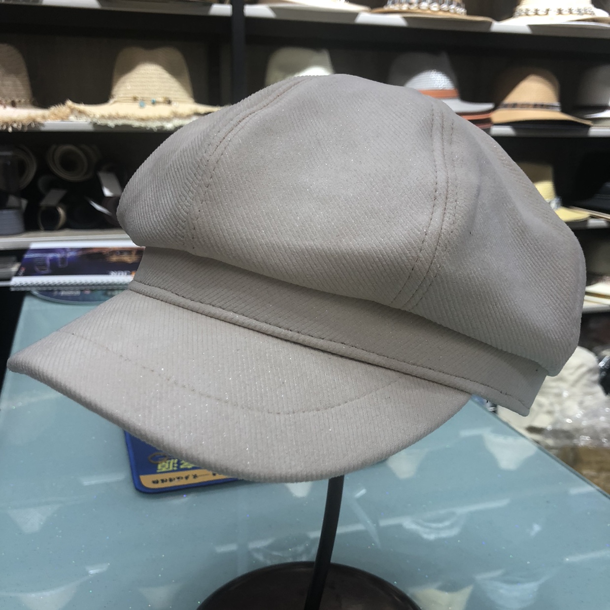 Japanese And Korean Style Octagon Hat Children Autumn And Winter The Latest British Retro Newsboy Hat Trend Fashion Hat details Picture