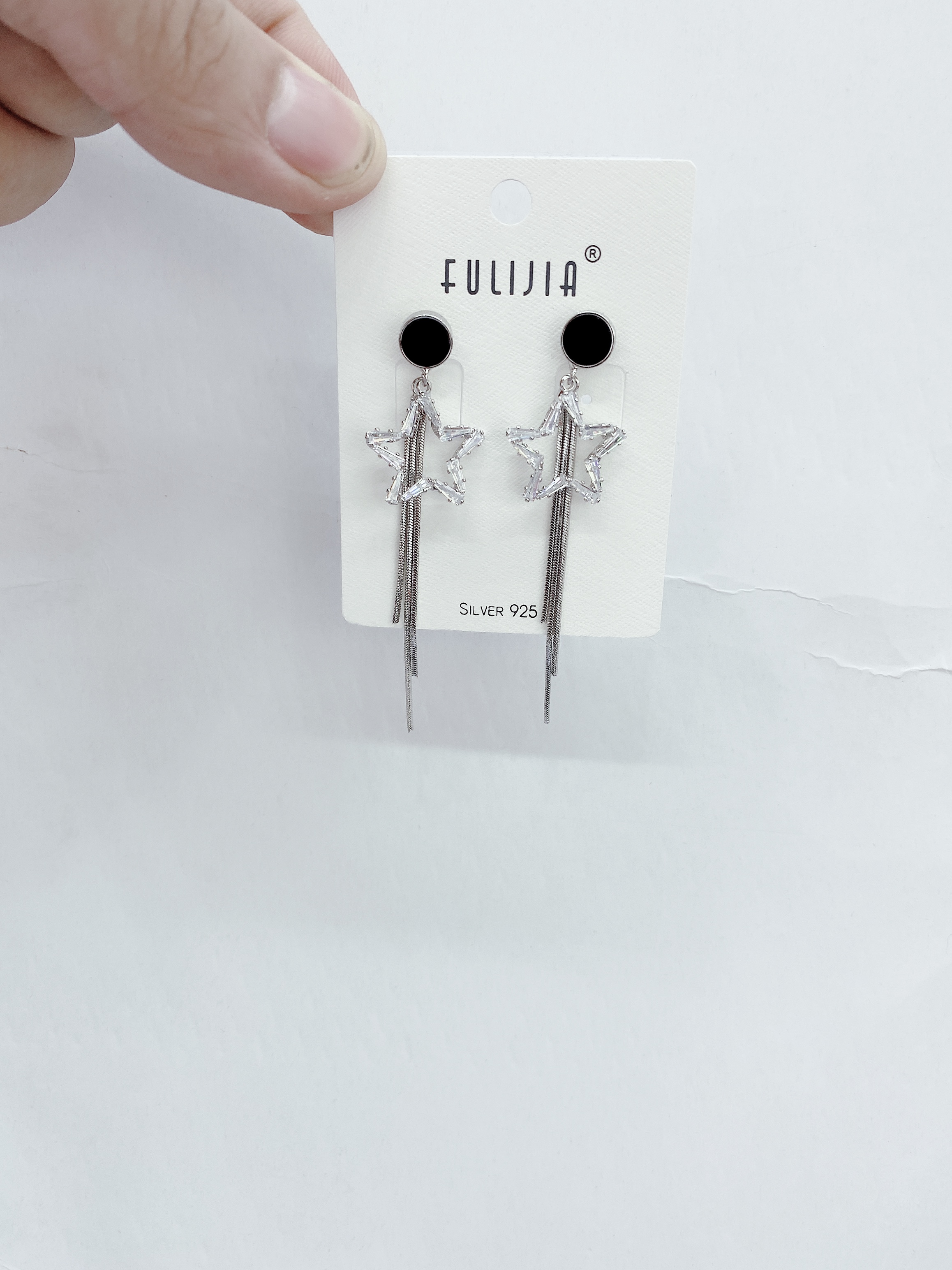 Five-Pointed Star Earrings details Picture