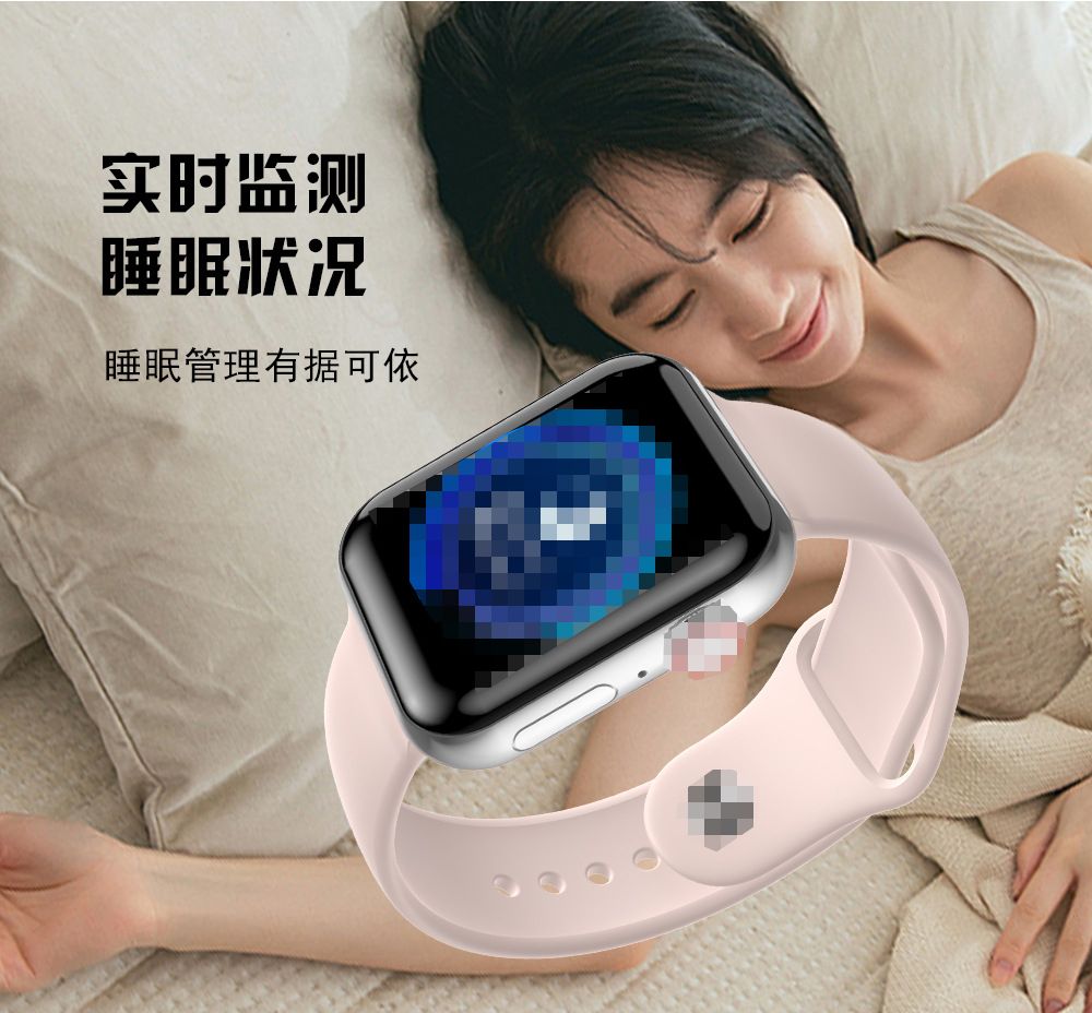 AEMAX 新款Q82智能手表蓝牙通话watch6代体温检测IP68防水详情图10