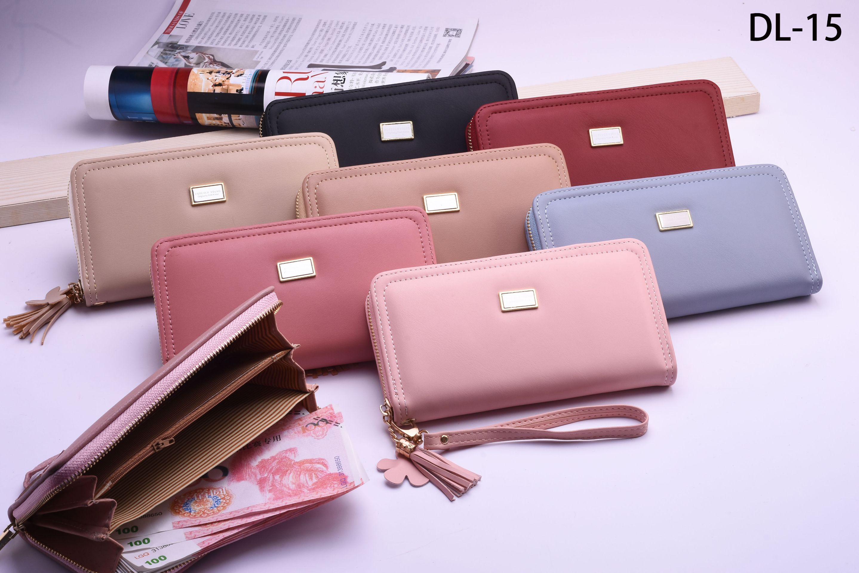 Amazon's new lady change mobile phone bag Europe and the United States beautiful single-pull wallet manufacturers direct thumbnail