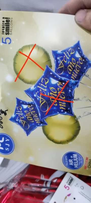 3D ball aluminum film balloon party decoration balloon, Spanish beer, five-pointed star aluminum film balloon wholesale details Picture