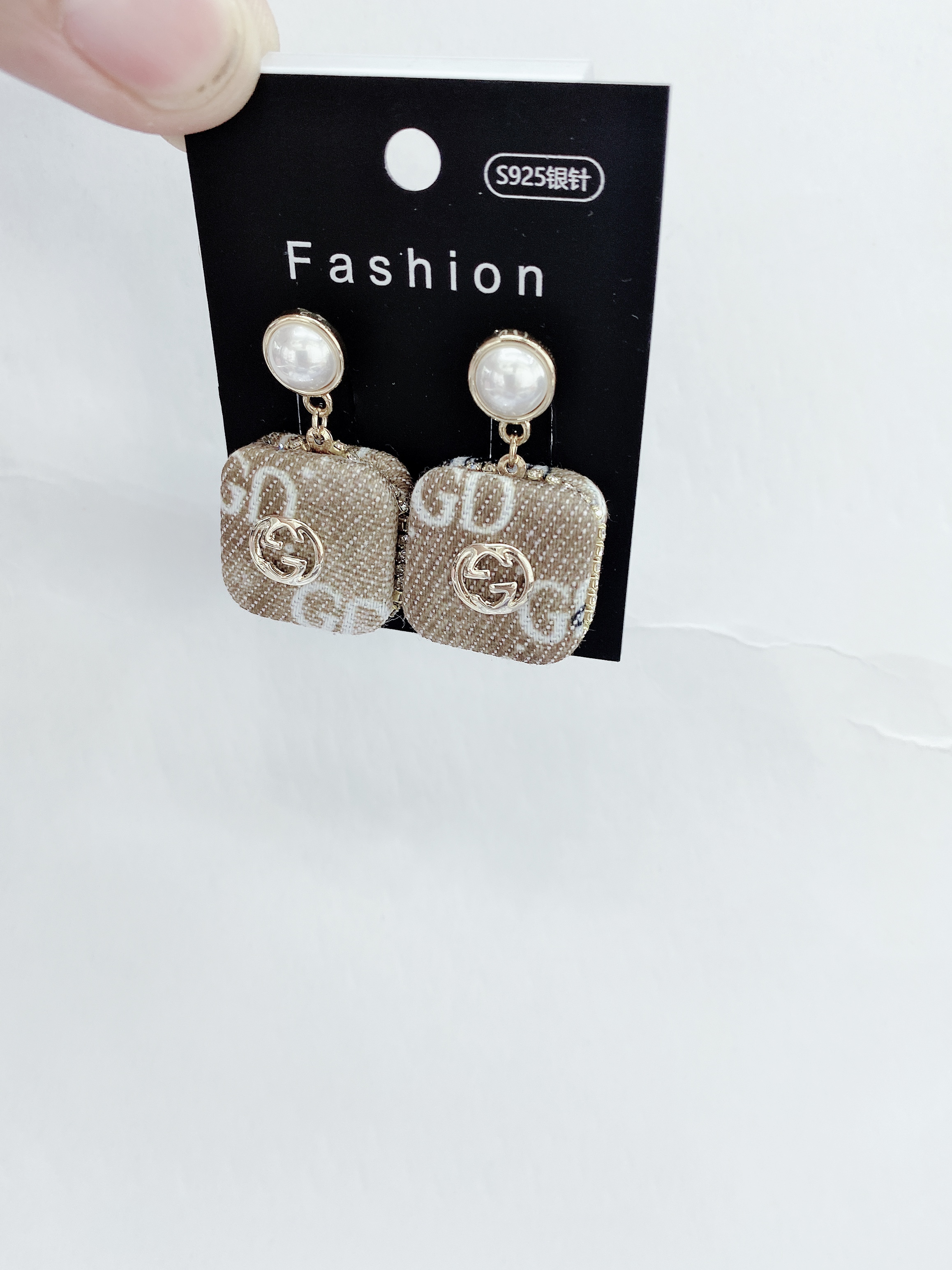 Fabric Earrings Item Picture