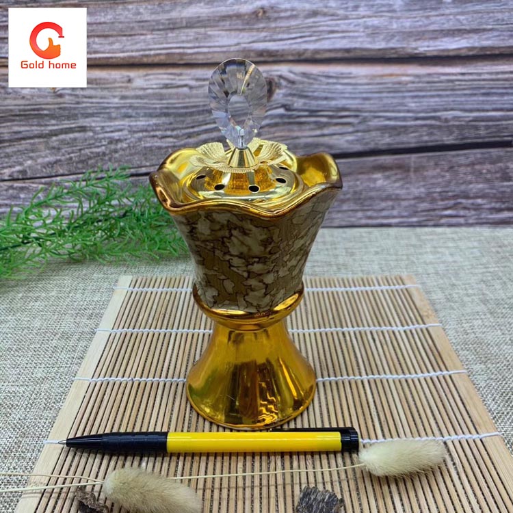 新款热销中东木炭香炉细节图