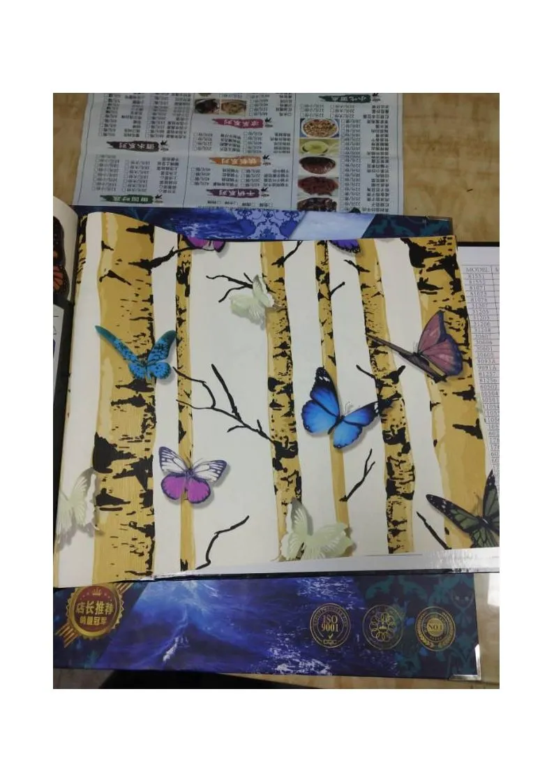 wallpaper, pvc wallpaper, 3D PVC wallpaper cover detail image 16