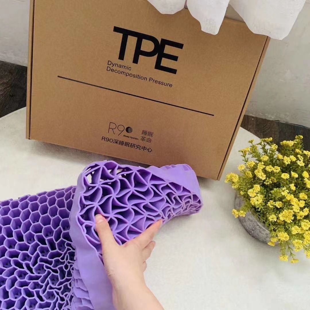 黑科技TPE 枕头0 压力颈椎枕 硅胶枕 凝胶枕头详情图12