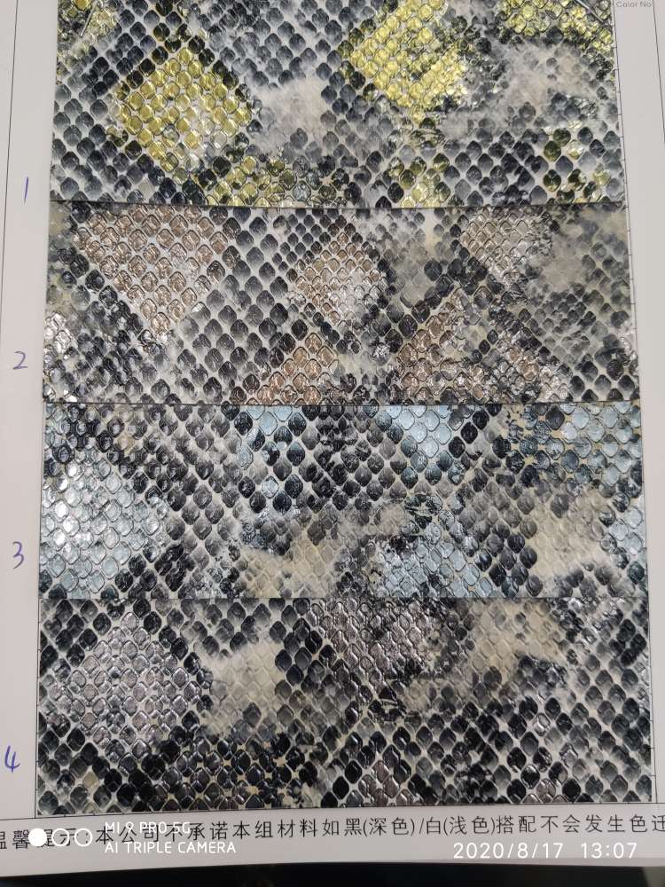 厂家直销热销大量现货支持定做金属蛇皮纹详情图1